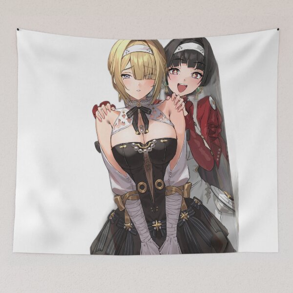 Item preview, Evelyn Chevalier and Astra Yao Trying Clothes Zenless Zone Zero designed and sold by KomiArts.
