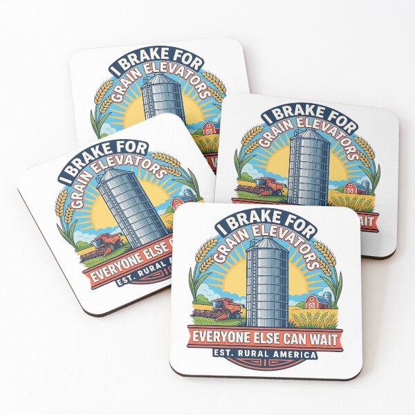 Item preview, Vintage T-shirt with grain elevator and farm machinery | Prairie Farming designed and sold by Mahilis.