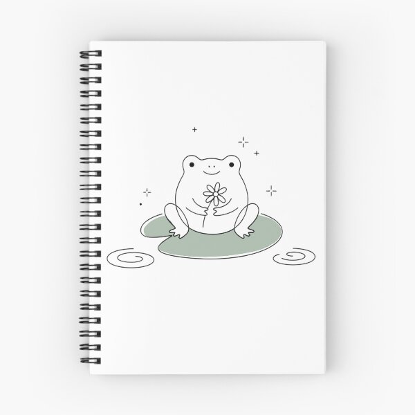 Item preview, Cute Frog Holding a Flower designed and sold by Nitta Studio.