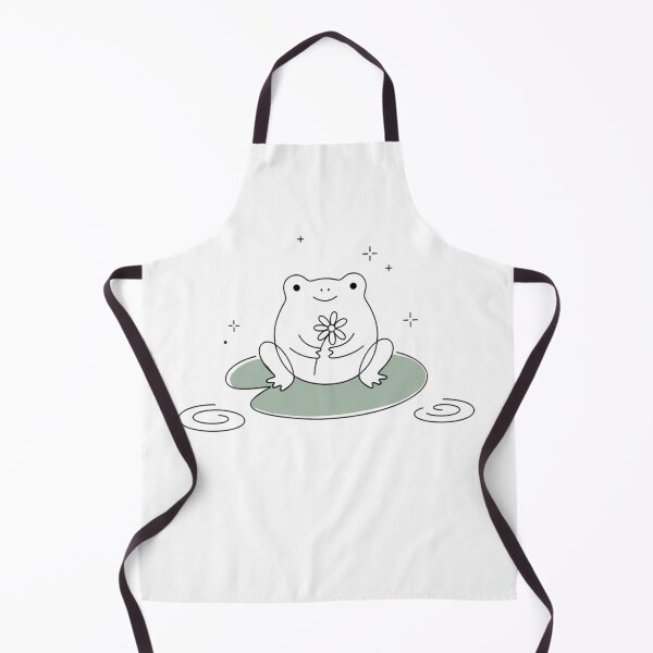 Item preview, Cute Frog Holding a Flower designed and sold by Nitta Studio.