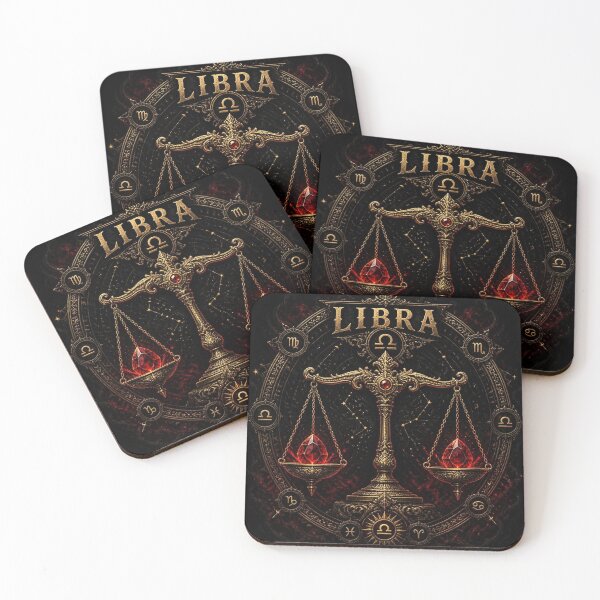 Item preview, Libra Epic Dark Zodiac Art designed and sold by SunnyDesign82.