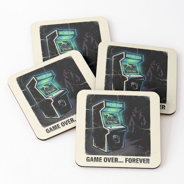 Item preview, Game over forever Retro Vintage Minimalist Graphic designed and sold by Probably Fine Design.