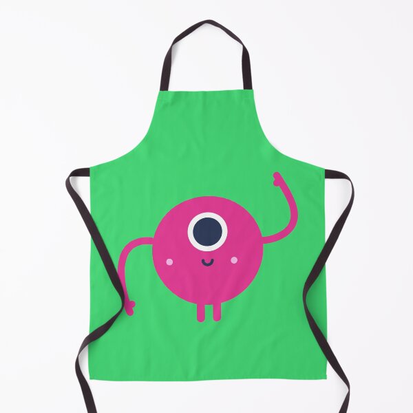 Item preview, Cute Pink Waving Alien designed and sold by UnwindMoon.