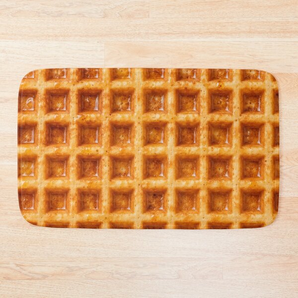 Item preview, Belgian Waffle Texture | Ultra Realistic Breakfast Pattern designed and sold by GSizzle1.