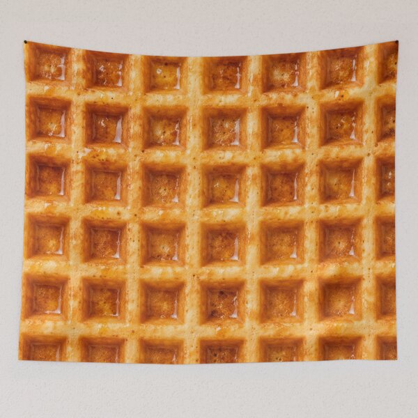 Item preview, Belgian Waffle Texture | Ultra Realistic Breakfast Pattern designed and sold by GSizzle1.
