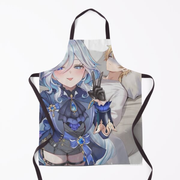 Item preview, Furina and Aether Playful Scene Genshin Impact designed and sold by KomiArts.