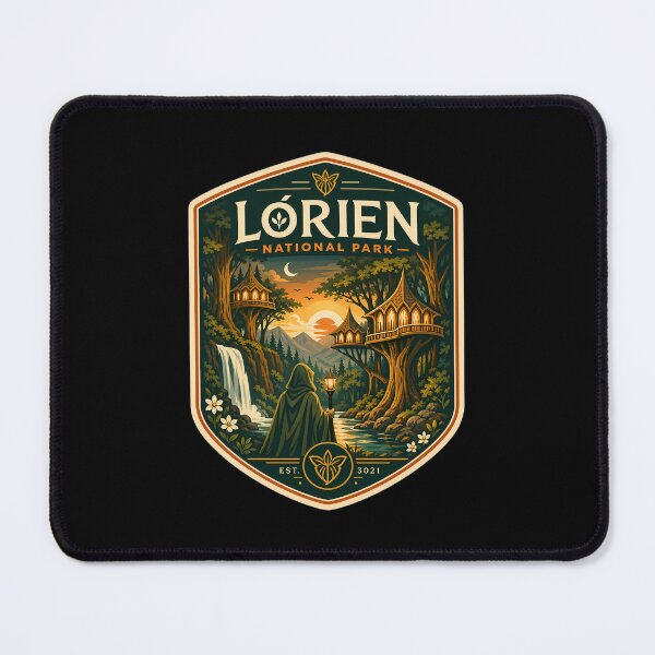 Item preview, Lorien National Park Adventure Nature Landscape designed and sold by FrontierCosmic.