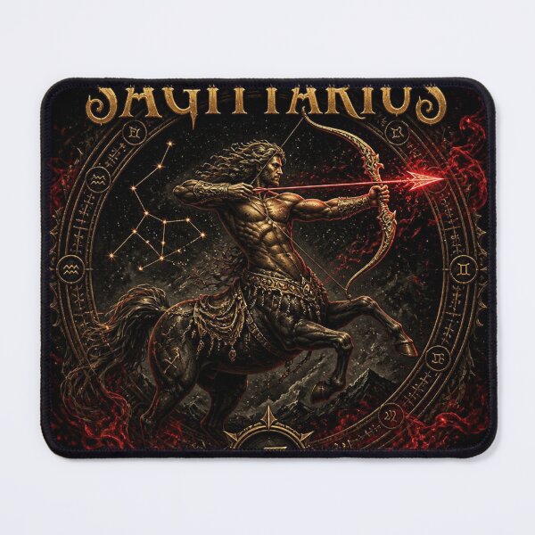 Item preview, Sagittarius Epic Dark Zodiac Art designed and sold by SunnyDesign82.