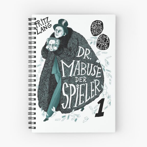Item preview, Dr. Mabuse der Spieler Vintage Expressionist Movie Poster designed and sold by goppohaew.