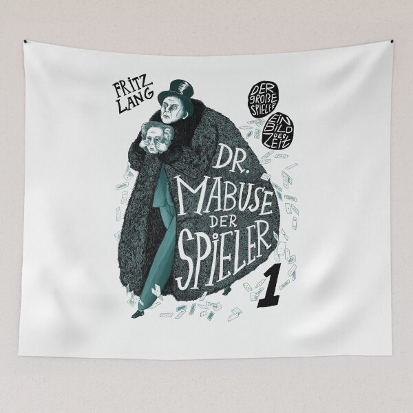 Item preview, Dr. Mabuse der Spieler Vintage Expressionist Movie Poster designed and sold by goppohaew.