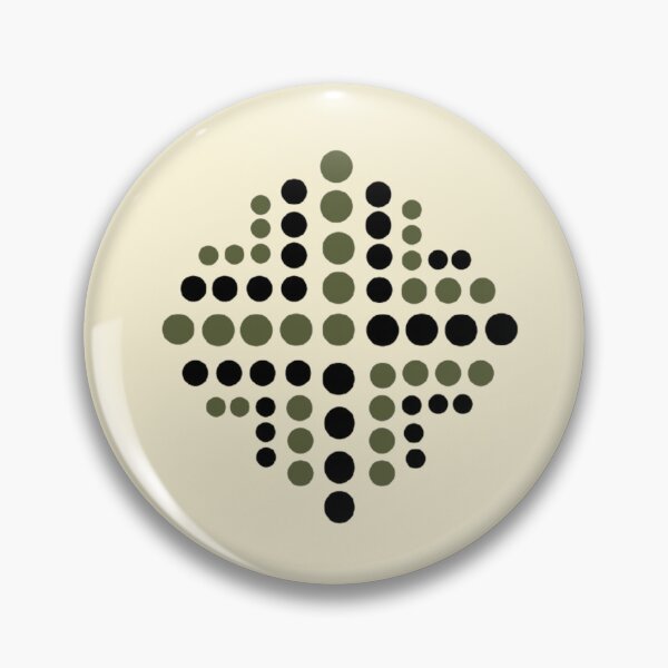 Item preview, Green Black Shaped Polka dots designed and sold by Art Shimmers.