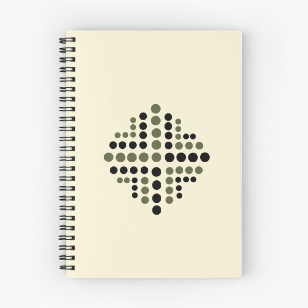 Item preview, Green Black Shaped Polka dots designed and sold by Art Shimmers.