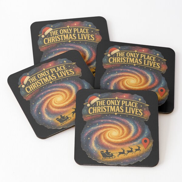 Item preview, For Christmas Galaxy Santa Sleigh Retro Sci-Fi designed and sold by Genius Geek.