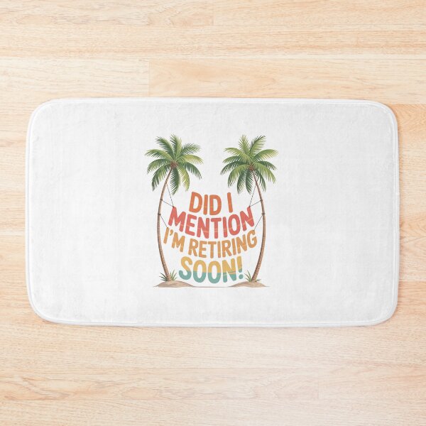 Item preview, Retiring Soon – Tropical Palm Trees Funny Retirement  designed and sold by jkrphoto.