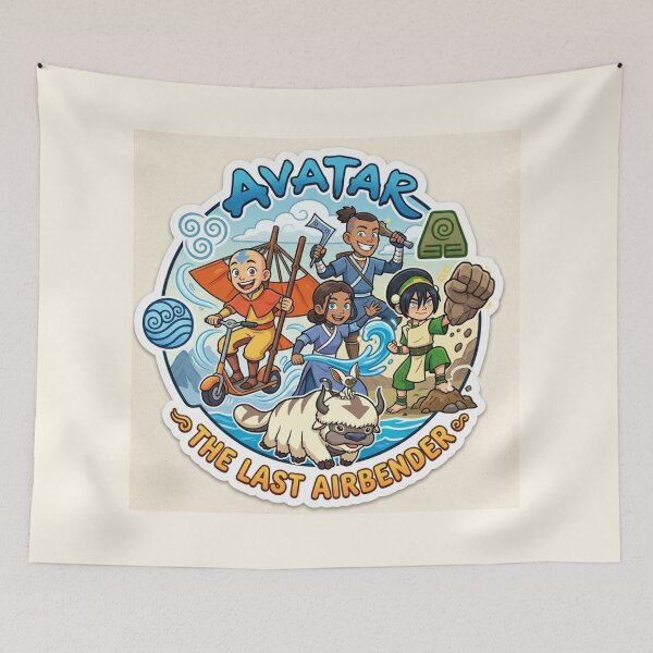 Item preview, Four Nations Anime Adventure Crew designed and sold by Tablotique.