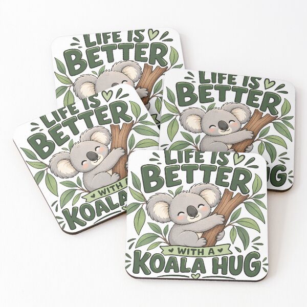 Item preview, Koala Hug Quote designed and sold by M.Store.