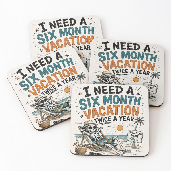 Item preview, I Need A Six Month Vacation Twice A Year designed and sold by SlanPOD.