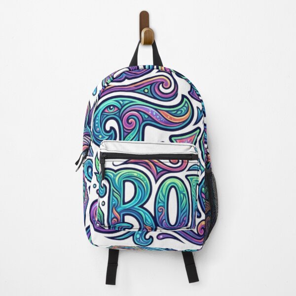 Item preview, BORN TO FISH - PSYCHEDELIC TRIPPY BASS ART designed and sold by TeeHahaStudio.