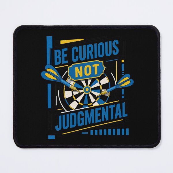 Item preview, Be curious, not judgmental designed and sold by Olena Du.