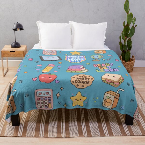 Item preview, Student Studying Cute Collage Pastel Seamless Pattern designed and sold by HowToCanadian.