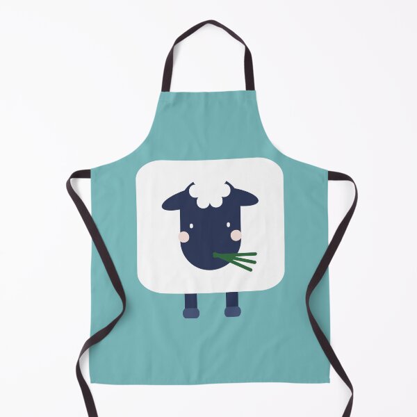 Item preview, Cute Front Facing Sheep Grass Eating designed and sold by UnwindMoon.
