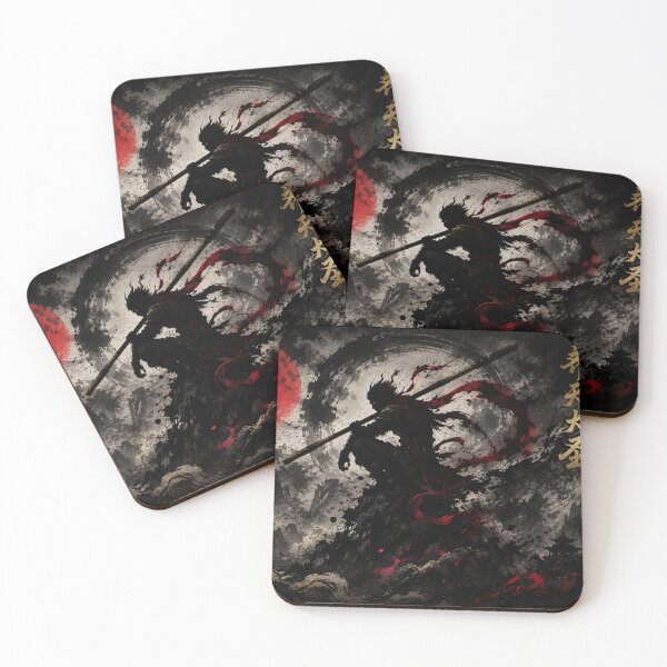 Item preview, Monkey King: The Great Sage Equal to Heaven Fantasy Artwork designed and sold by Fei Long Design Hub.