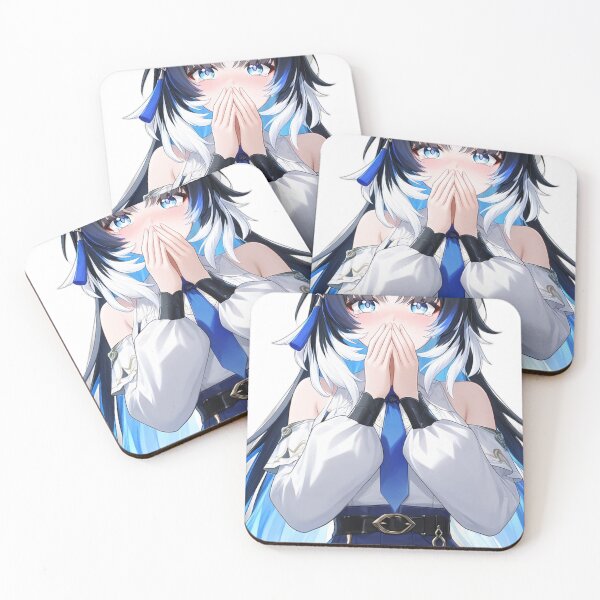 Item preview, Yangyang Xuanling Blue White Hair Wuthering Waves designed and sold by KomiArts.