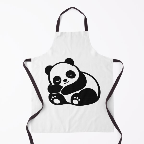 Item preview, Cute Sleeping Panda | Minimalist Panda Sticker | Kawaii Panda Animal Design designed and sold by Skedart.