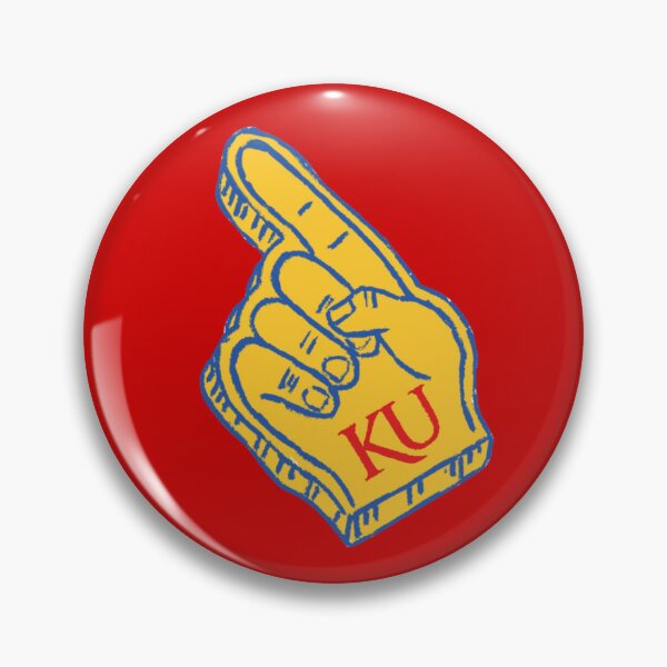 Item preview, Jayhawks Foam Finger designed and sold by designsbylaurenb.