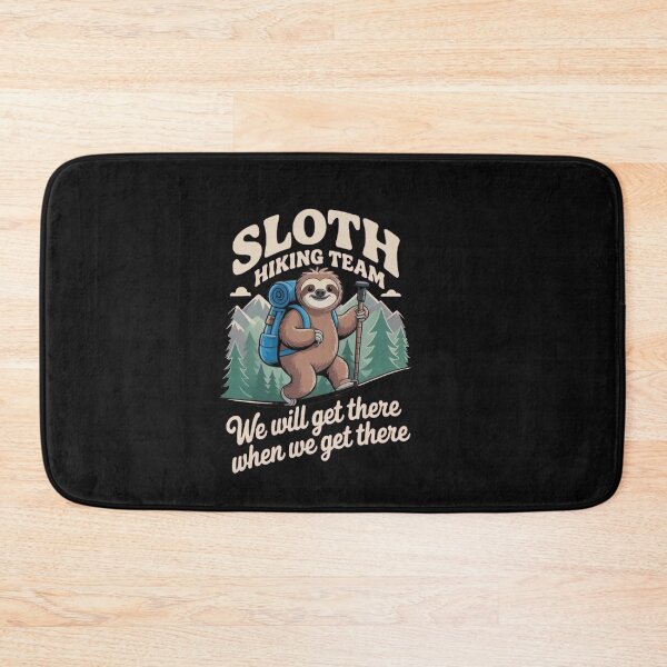 Item preview, Sloth Hiking Team | Funny Hiking Sloth Mountain Adventure  designed and sold by Gbriel3.