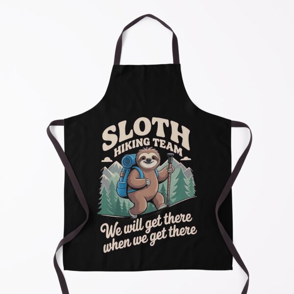 Item preview, Sloth Hiking Team | Funny Hiking Sloth Mountain Adventure designed and sold by Gbriel3.