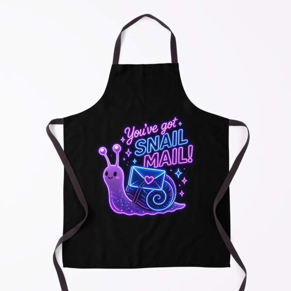 Item preview, Snail Mail Snail – Neon Pun Sticker designed and sold by Cerys-GS.