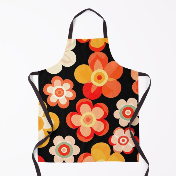 Item preview, Retro 1960's Groovy Hippie Orange And Yellow Flowers designed and sold by DEC02.