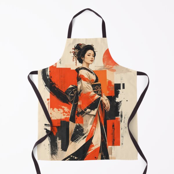 Item preview, Vermilion Poise: Geisha in Red designed and sold by Fregoli 2D.