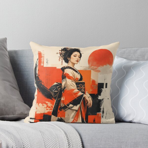 Item preview, Vermilion Poise: Geisha in Red designed and sold by Fregoli 2D.