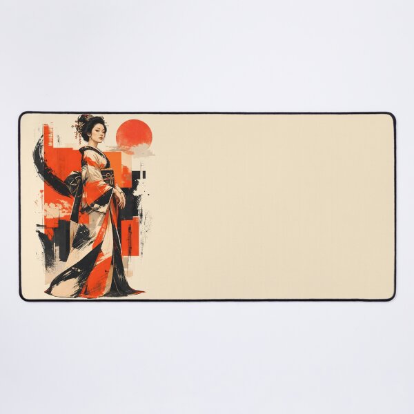 Item preview, Vermilion Poise: Geisha in Red designed and sold by Fregoli 2D.
