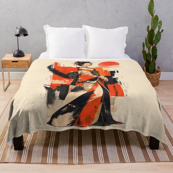 Item preview, Vermilion Poise: Geisha in Red designed and sold by Fregoli 2D.