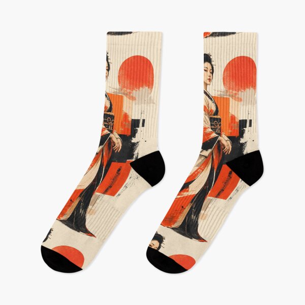 Item preview, Vermilion Poise: Geisha in Red designed and sold by Fregoli 2D.