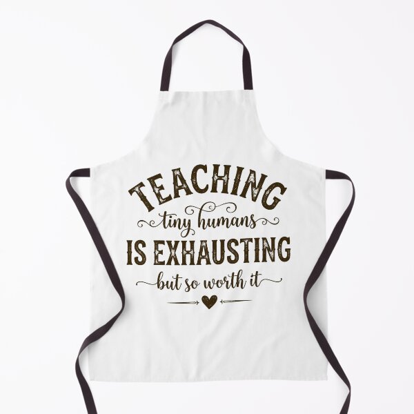 Item preview, Teaching Tiny Humans - Funny Kindergarten Teacher Quote designed and sold by LYRA-Concepts.