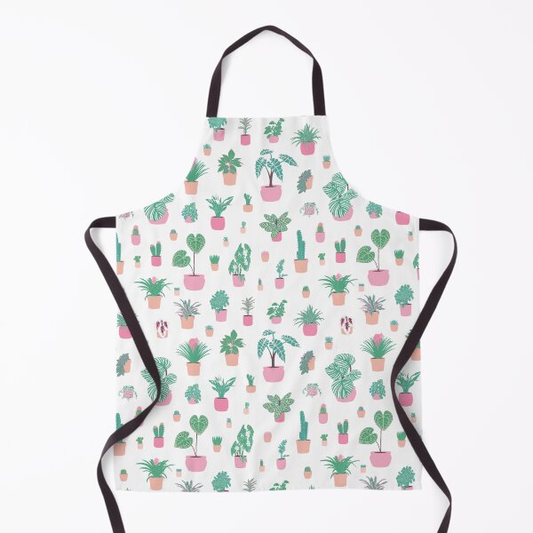 Item preview, Cute Houseplants Pink and Green designed and sold by SuperCuteItems2.