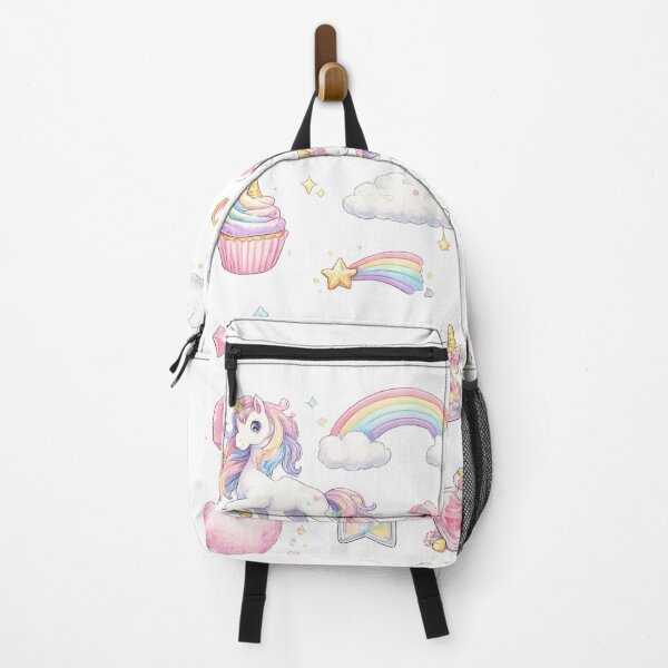 Item preview, Pastel Magical Unicorn Rainbow Floral Castle Aesthetic designed and sold by Rehnair.
