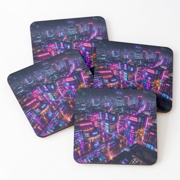 Item preview, Manchester 2150 | Cyberpunk Sci Fi | Neon Atlas designed and sold by NSAstore.