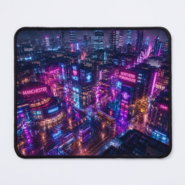 Item preview, Manchester 2150 | Cyberpunk Sci Fi | Neon Atlas designed and sold by NSAstore.