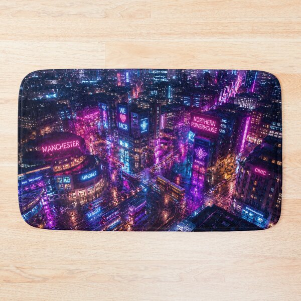 Item preview, Manchester 2150 | Cyberpunk Sci Fi | Neon Atlas designed and sold by NSAstore.