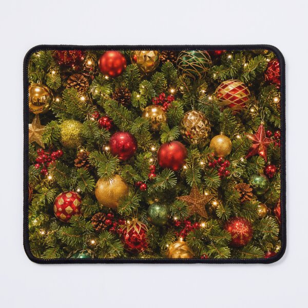 Item preview, Decorated Christmas Tree Texture | Festive Holiday Pattern designed and sold by GSizzle1.