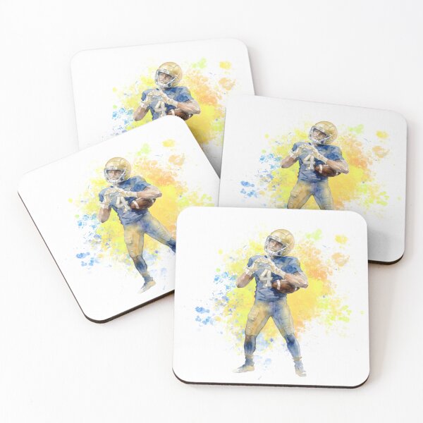 Item preview, American Football Player Watercolor Splatter Art - Jersey #4 designed and sold by Turnersports.
