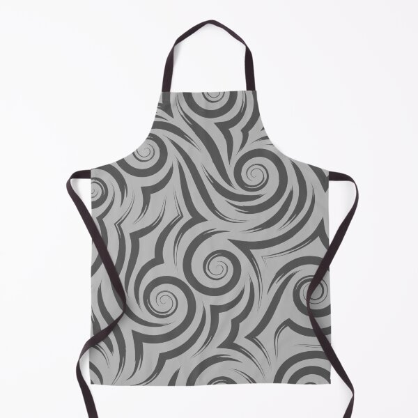 Item preview, Monochrome Tribal Swirl Wave Pattern designed and sold by Jyoti Digital Artist.