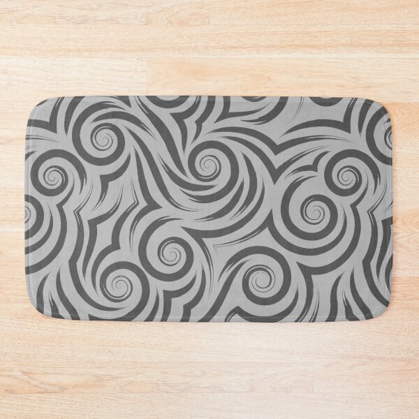 Item preview, ​Monochrome Tribal Swirl Wave Pattern designed and sold by ​Jyoti Digital Artist.