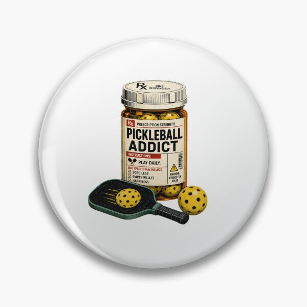 Item preview, Pickleball Addict Prescription Bottle Funny Pickleball Player Gift designed and sold by Bisonia.