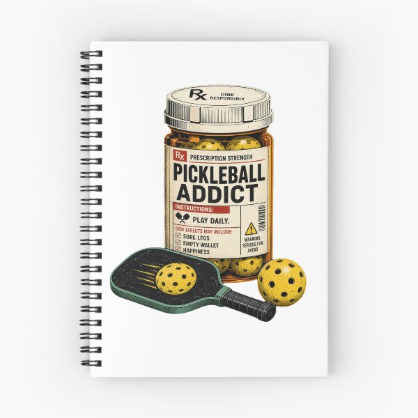 Item preview, Pickleball Addict Prescription Bottle Funny Pickleball Player Gift designed and sold by Bisonia.